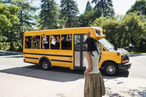 parent back to school bus