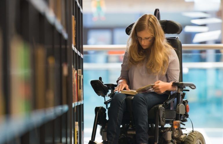 girl wheelchair