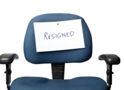 resigned